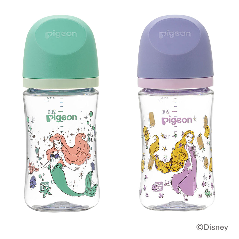 母乳実感哺乳びん プラスチック T-Ester 240ml（ディズニープリンセス