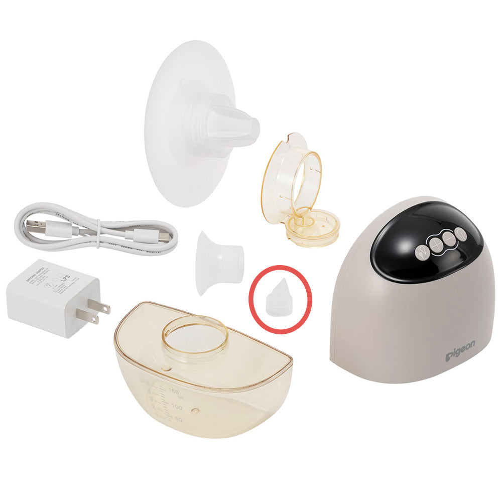 さく乳器 電動 ハンズフリー hands free シリコーンダックピル弁