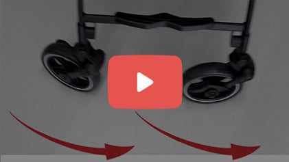 前輪の安定動作比較