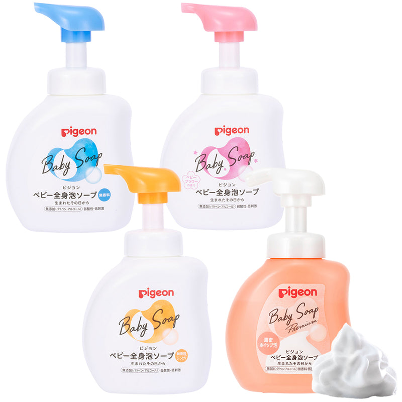 全身泡ソープ  ベーシック・濃密ホイップ泡（本体500ml / 350ml）