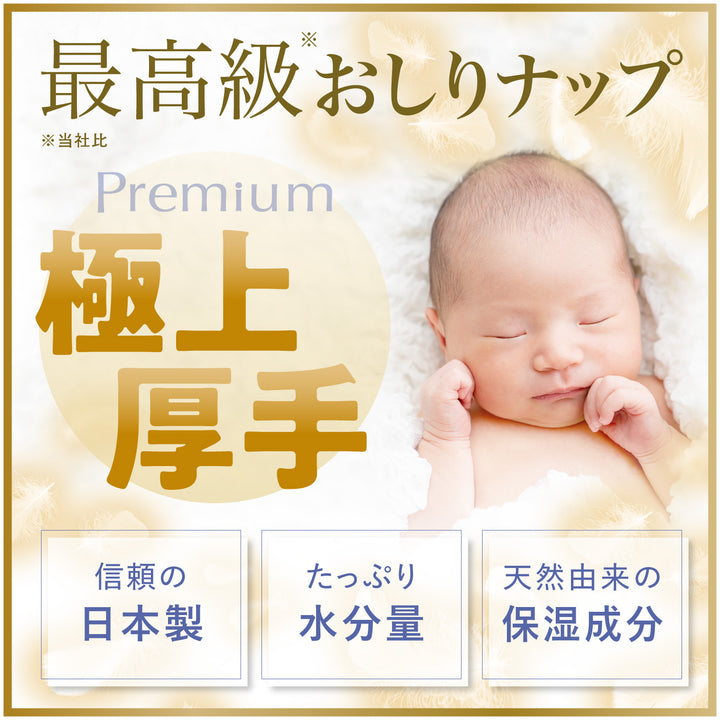 はじめてのおしりナップ プレミアム極上厚手 50枚入×2個入 – ピジョン