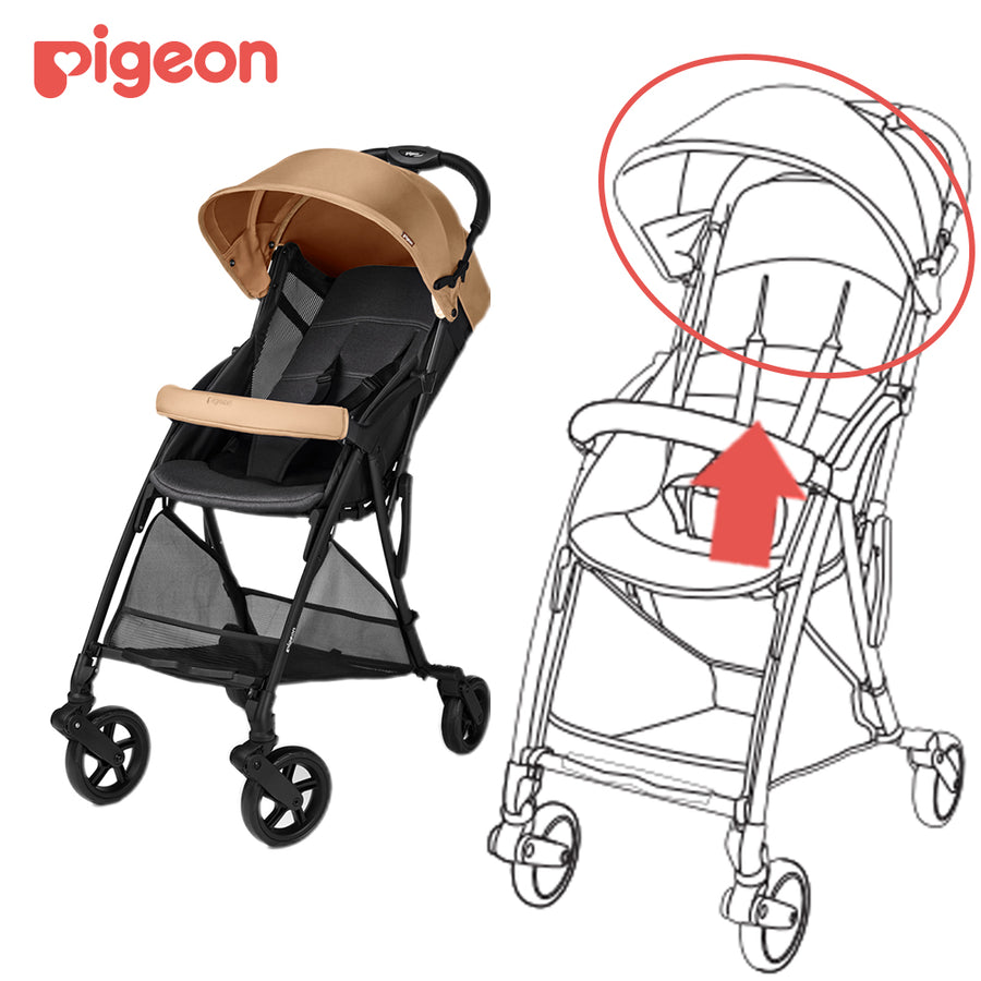 Pigeon Bingle BB2 チャコールグレー　サンシェード付 1035655_0_2bca3382-c7a1-490a-