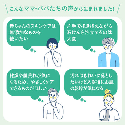 フィルベビーリペア　高保湿全身泡ソープ　詰めかえ用2回分800ml