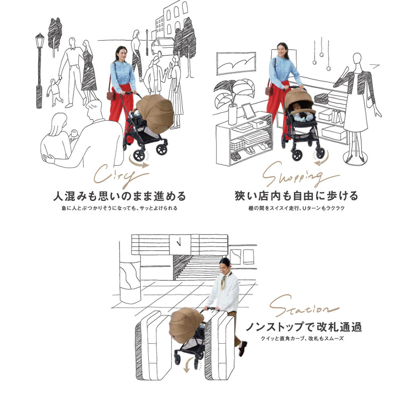 【数量限定】ランフィRB3 ノルディック レインカバーセット