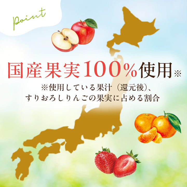 国産くだものスムージー MINOTTA（ミノッタ）りんご/みかん/いちご