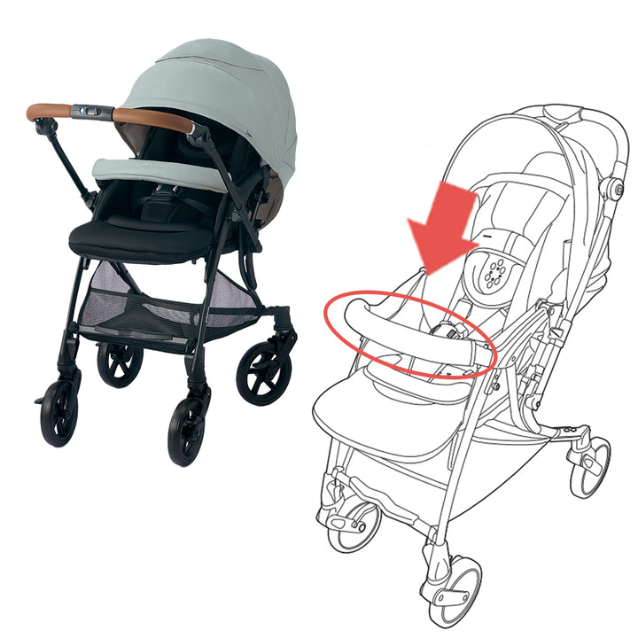 ランフィリノン RB4L ブルーグレー AB型ベビーカー ランフィリノン RB4L ブルーグレー AB型ベビーカー ランフィリノン