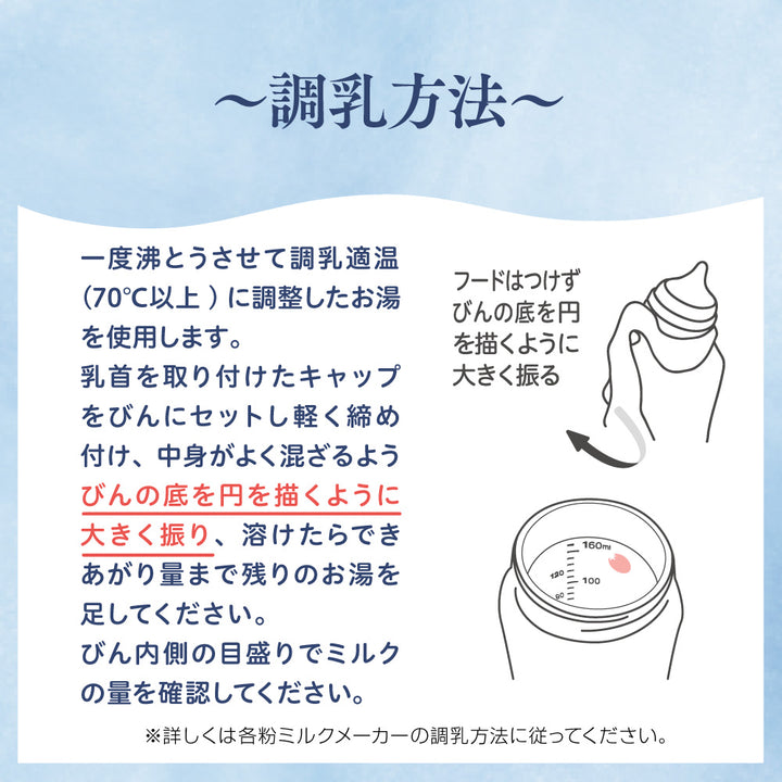 母乳実感哺乳びん ボーンチャイナ 160ml（shining sky）│ピジョン公式 