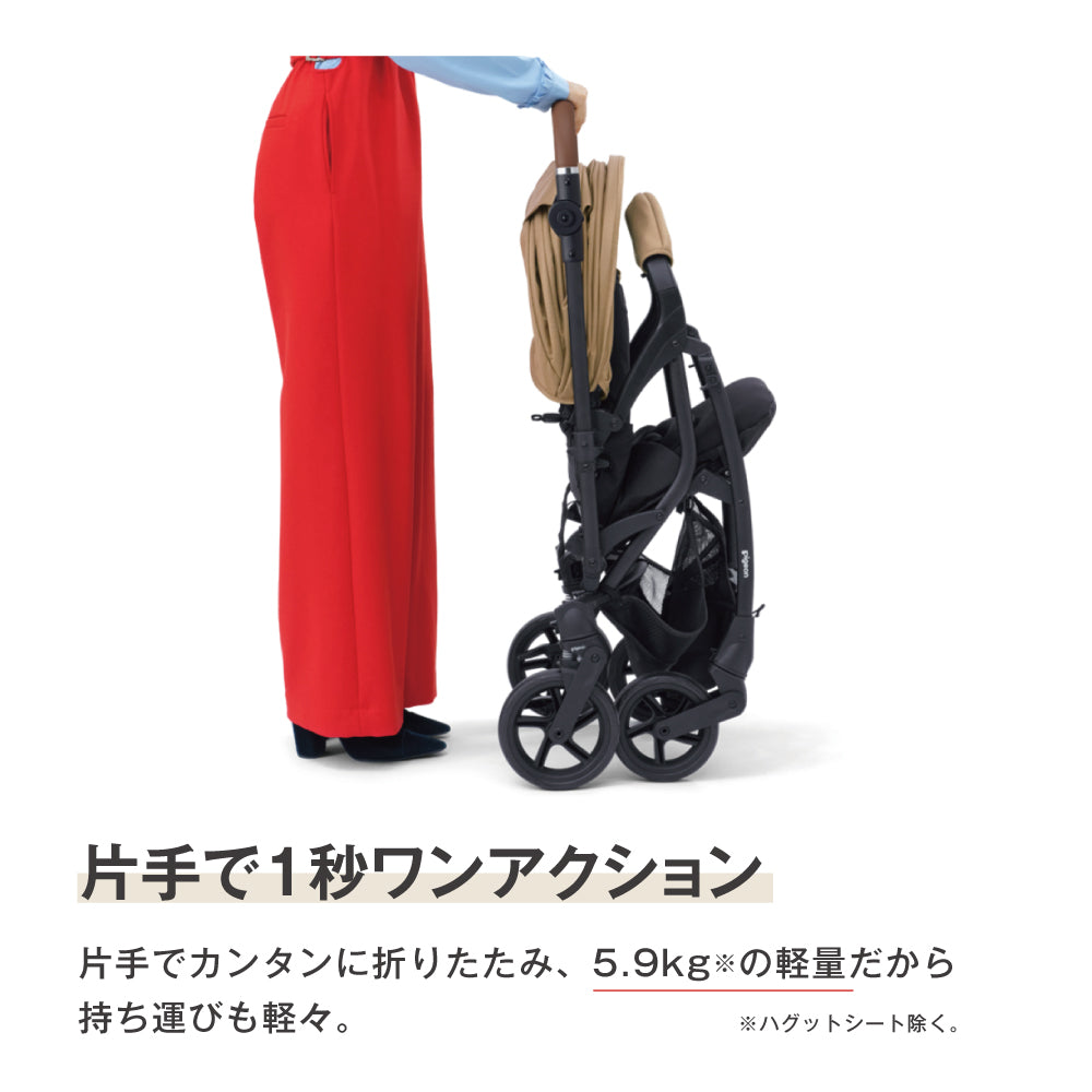 【お値下】ピジョン ランフィ Pigeon Runfee RB5 ベビーカー Runfee RB5（ランフィ RB5） キャメル | 商品情報 | ピジョン