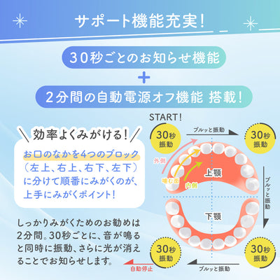 仕上げ専用 電動歯ブラシ（グリーン／1才6ヵ月頃～）
