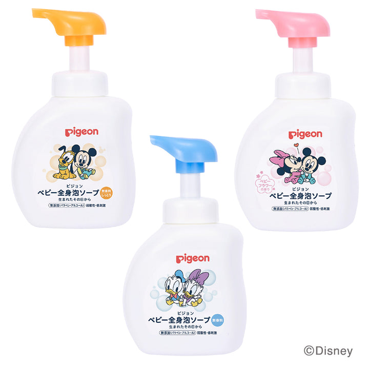全身泡ソープ 500ml （数量限定・ディズニーボトル）│ピジョン公式
