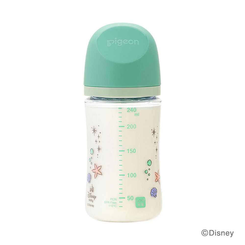 母乳実感哺乳びん プラスチック T-Ester 240ml（ディズニープリンセス