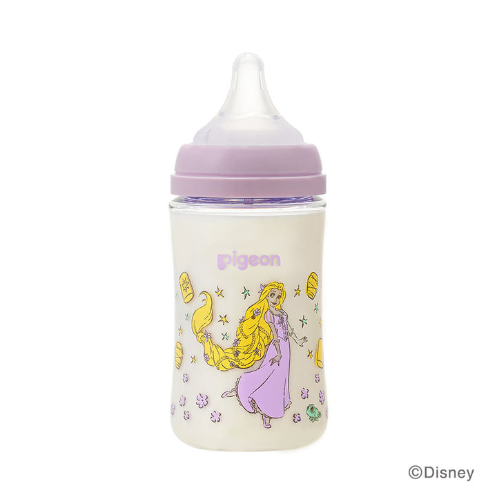 母乳実感哺乳びん プラスチック T-Ester 240ml（ディズニープリンセス
