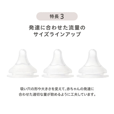 【e-Gift】母乳実感 哺乳びんセット(160ml・240ml) プラスチック