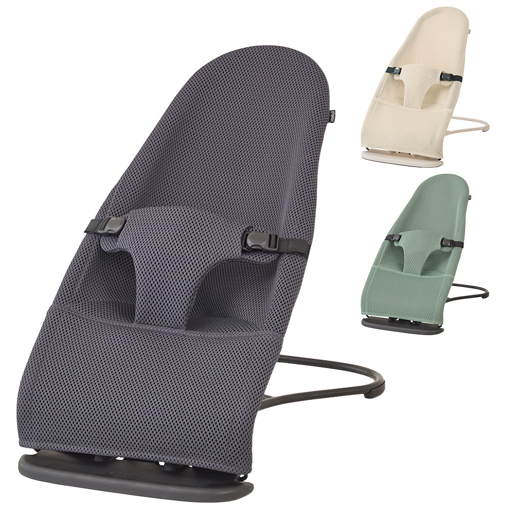 Wuggy バウンサー グレージュ　持ち運び専用バック付き Wuggy（ウギー）（2025年7月以前商品） 3Dメッシュ グレージュ