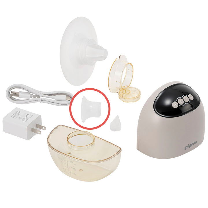 翌日発送可能　2個 さく乳器 電動 ハンズフリー hands free さく乳口サイズ変換アダプター