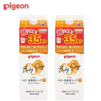 全身泡ソープ ベーシック（詰えかえ用3.5回分 1400ml×2個）