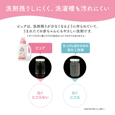 全身泡ソープ+無添加ピュア ベビー洗たく洗剤セット