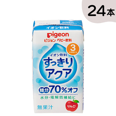 【セット割】【24本】すっきりアクア りんご 125ml