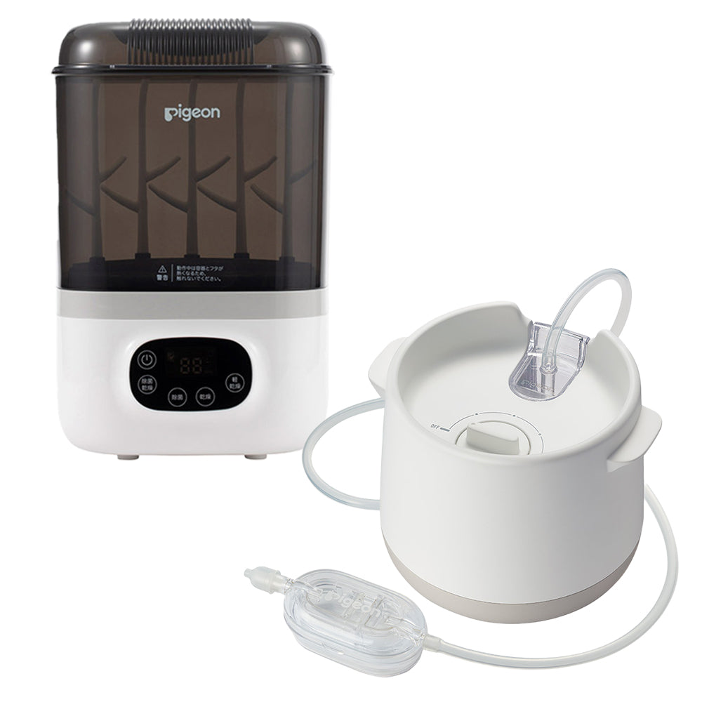 育児家電タイパ2点セット(電動鼻吸い器シュポット+自動哺乳びん