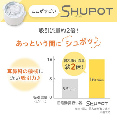 電動鼻吸い器・手動鼻吸い器 シュポット まとめ買いセット