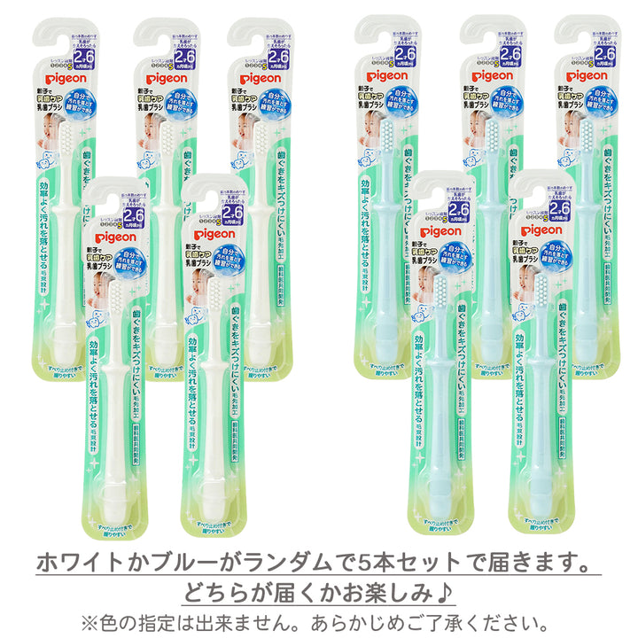 5本】乳歯ブラシ レッスン段階5│ピジョン公式オンラインショップ
