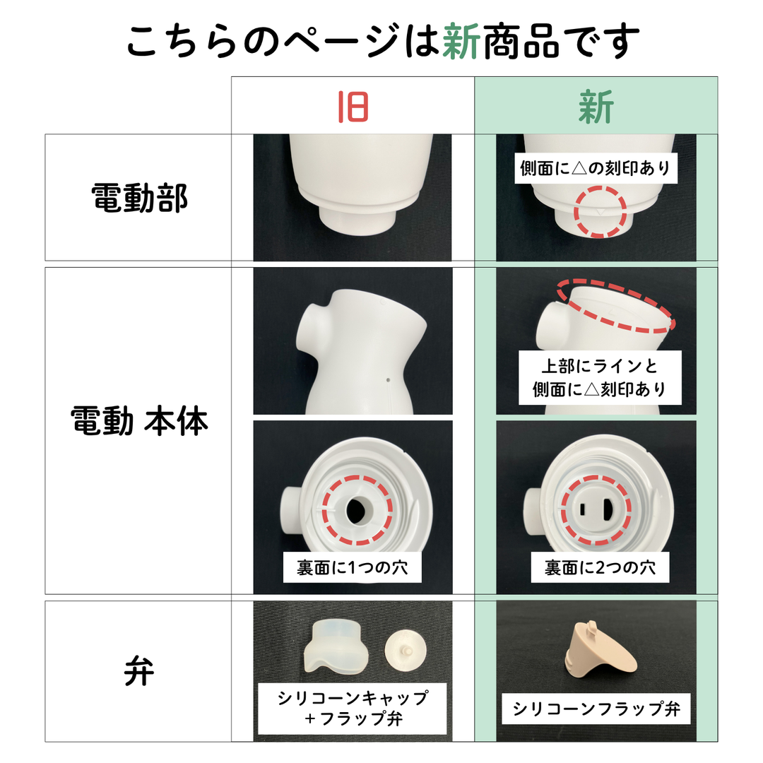 さく乳器 handy fit＋ 電動 本体 26│ピジョン公式オンラインショップ