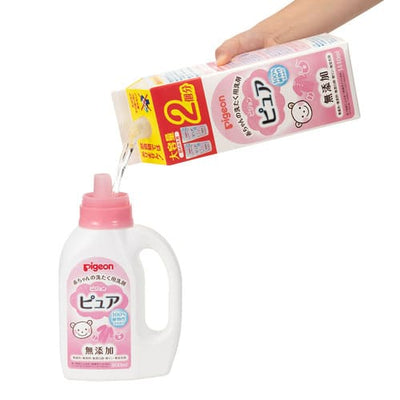 2個入(4回分)】赤ちゃんの洗濯用洗剤ピュア 詰めかえ用 2回分 1.44L