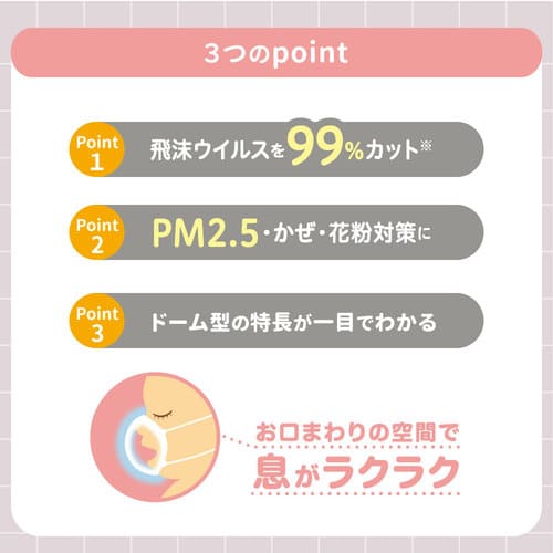 はじめてのマスク　３枚入Ｒ